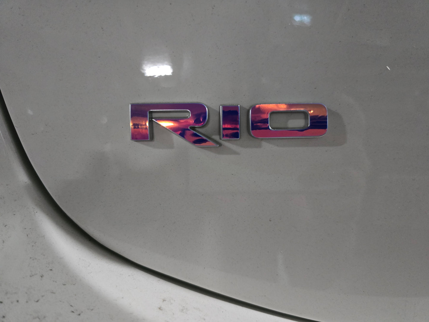 Badge Overlay Decal Set | Fits Kia Rio MY23-24 | Front + Rear + Rio + Steering Wheel
