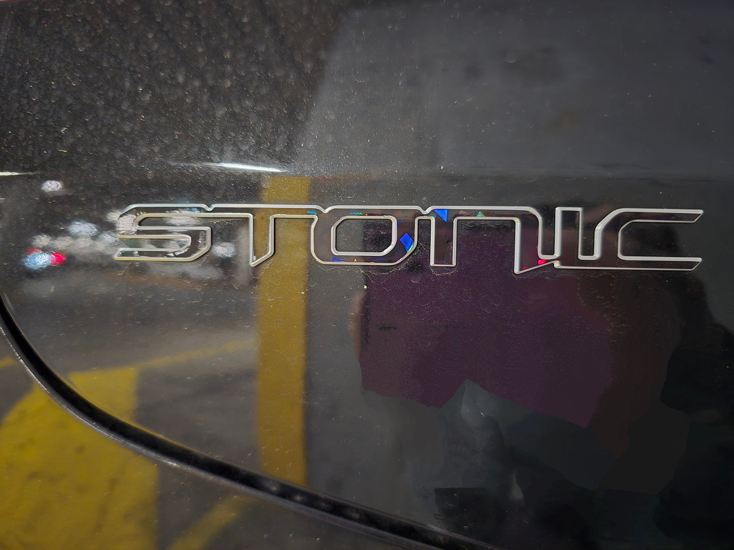 Badge Overlay Decal Set | Fits Kia Stonic MY23-25 | Front + Rear + Stonic + Steering Wheel