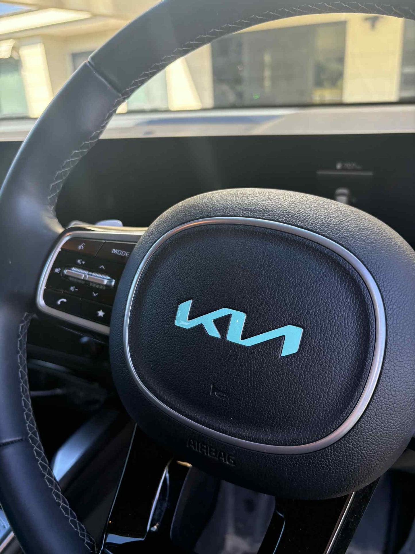 Badge Overlay Decal Set | Fits Kia Carnival MY22-26 | Front + Rear + Carnival + Steering Wheel + HEV (Optional)