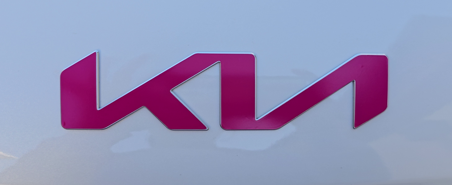 Badge Decal Overlay Set | Fits Kia Sportage MY21-26 | Front + Rear + Sportage + Steering Wheel + HEV/4X/X-Line (Optional)