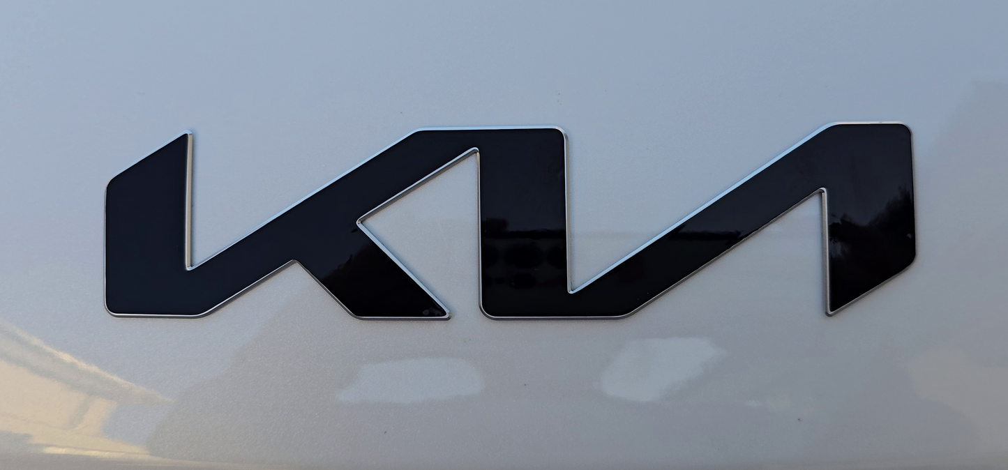 Badge Overlay Decal Set | Fits Kia EV3 MY25 | Front + Rear + EV3 + Steering Wheel + GT-Line (Optional)