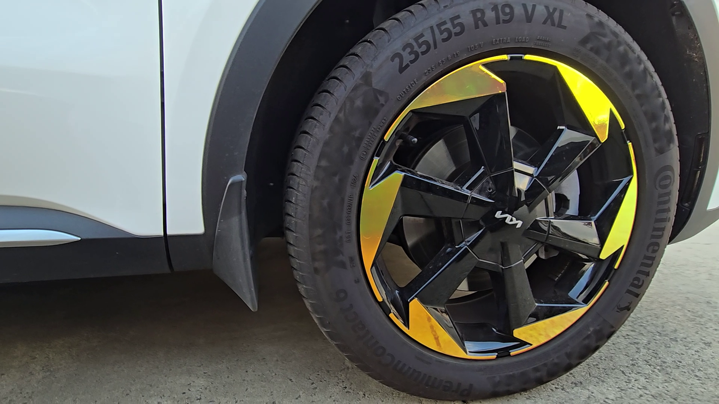 Rim Overlay Decal Set | Fits Kia Sorento MY24-26 (HEV & PHEV EX/GT-Line | Sport +)