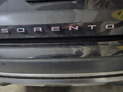 Badge Overlay Decal Set | Fits Kia Sorento MY21 (MQ4) | Front + Rear + Sorento + Steering Wheel