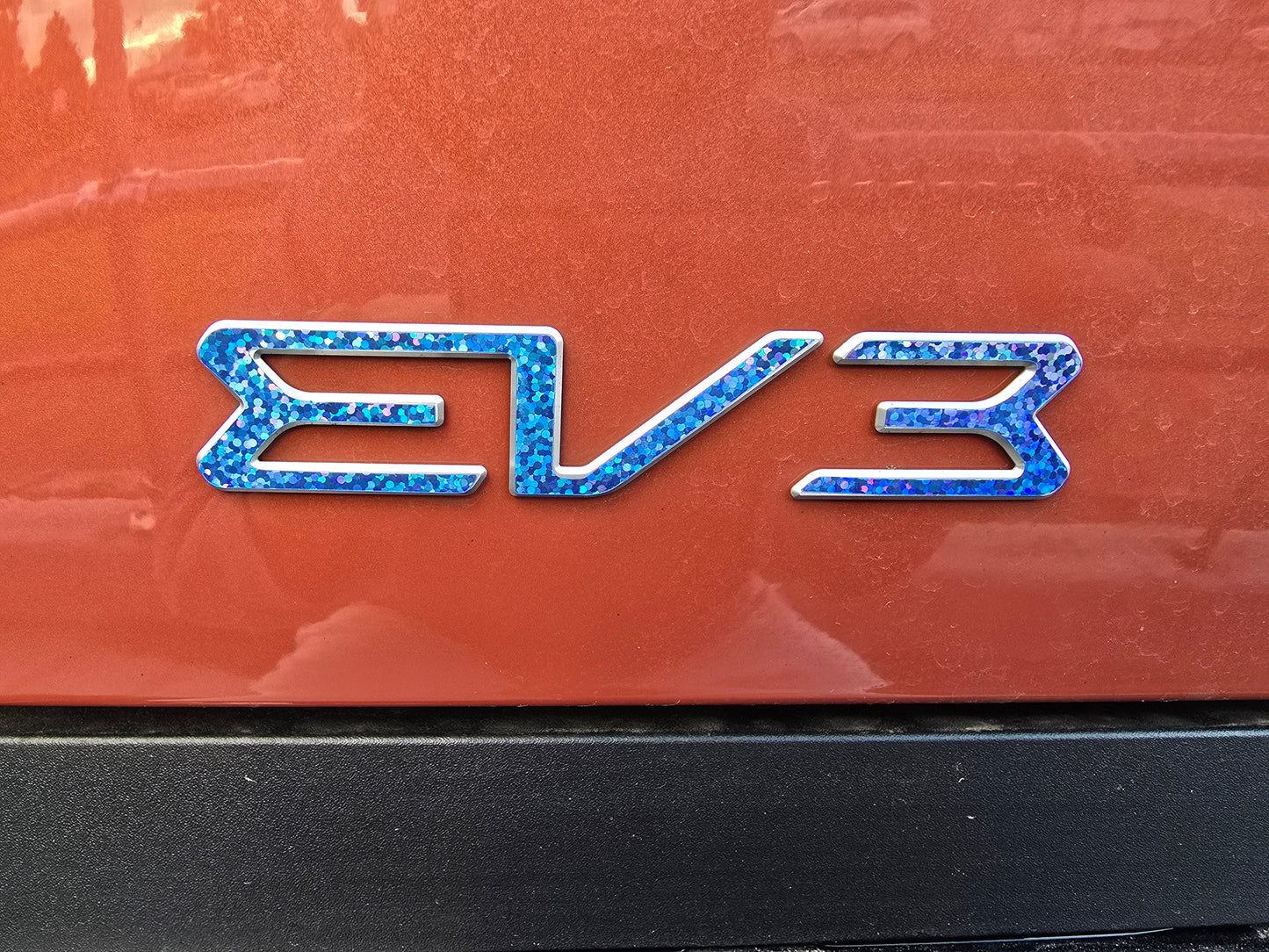 Badge Overlay Decal Set | Fits Kia EV3 MY25 | Front + Rear + EV3 + Steering Wheel + GT-Line (Optional)
