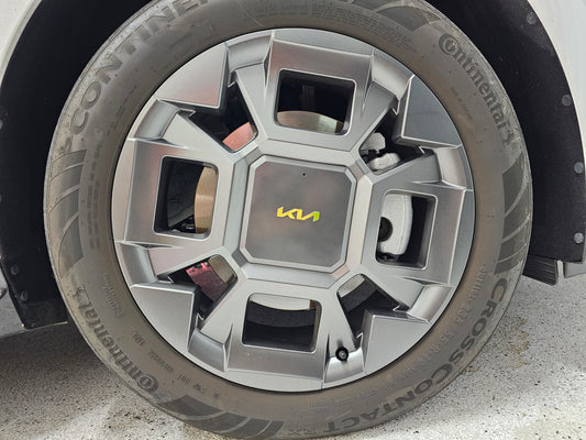 Rim Logo Overlay Decal Set | Fits Kia Carnival MY25-26 Wheel Centre Cap