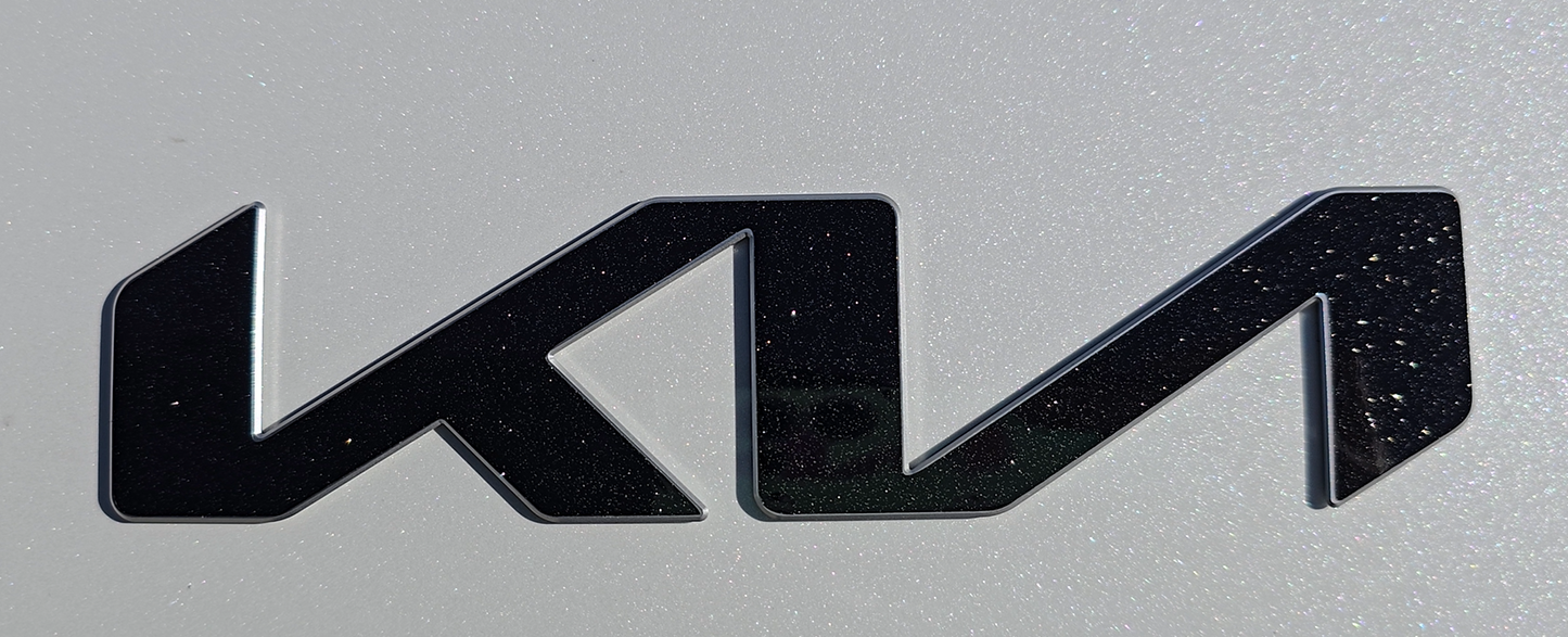 Badge Decal Overlay Set | Fits Kia Sportage MY21-26 | Front + Rear + Sportage + Steering Wheel + HEV/4X/X-Line (Optional)