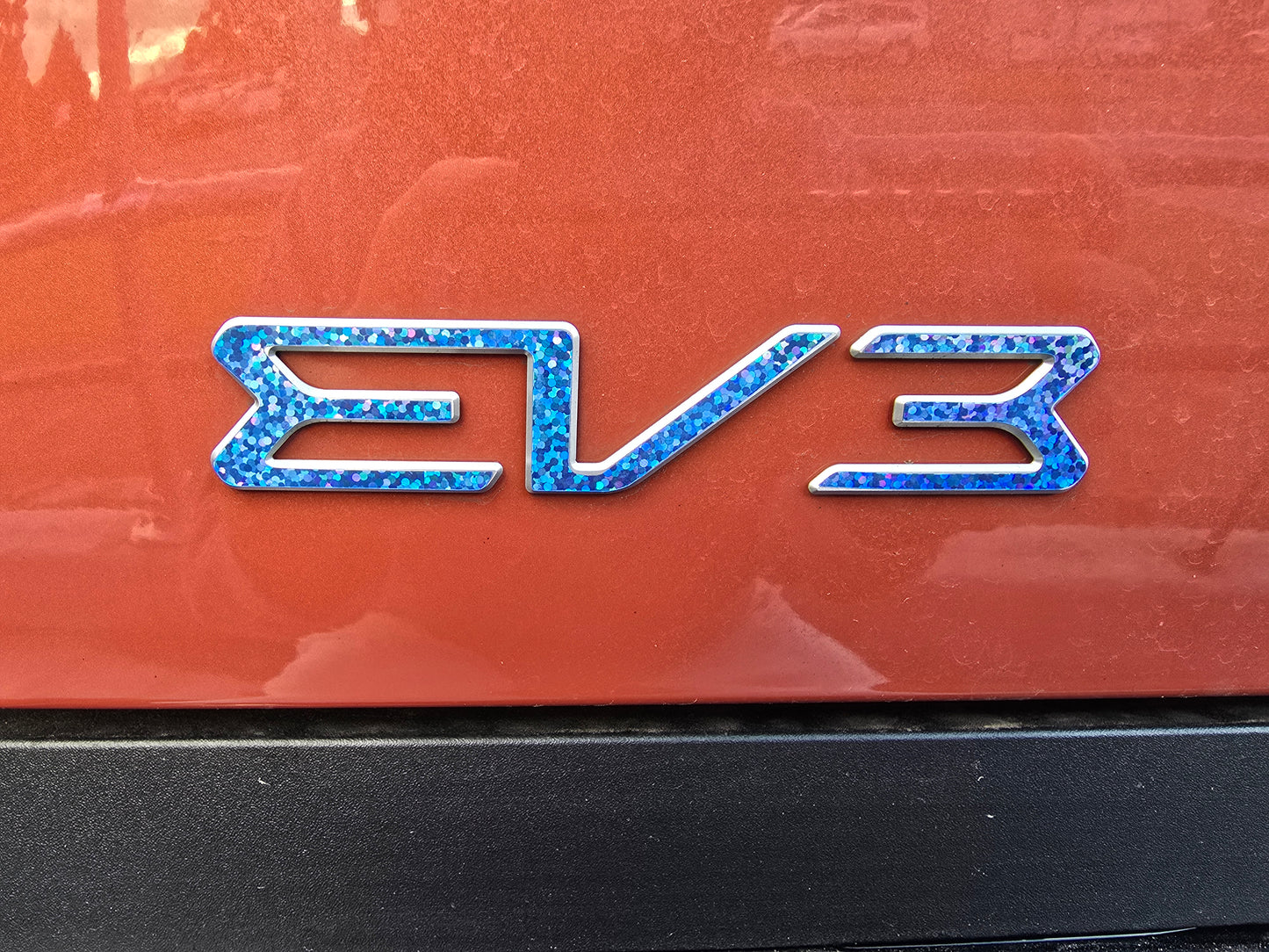 Model Badge Overlay Decal | Fits Various Kia Vehicle Badges