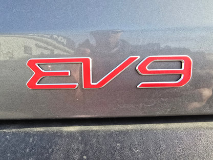 Model Badge Overlay Decal | Fits Various Kia Vehicle Badges