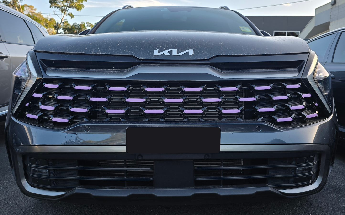 Grille Overlay Set | Fits Kia Sportage MY22-25 (X-Line/X-Pro/SX+/GT-Line)