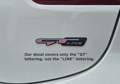 Badge Decal Overlay Set | Fits Rio MY23-24 | Front + Rear + Rio + Steering Wheel + GT-Line (Optional)