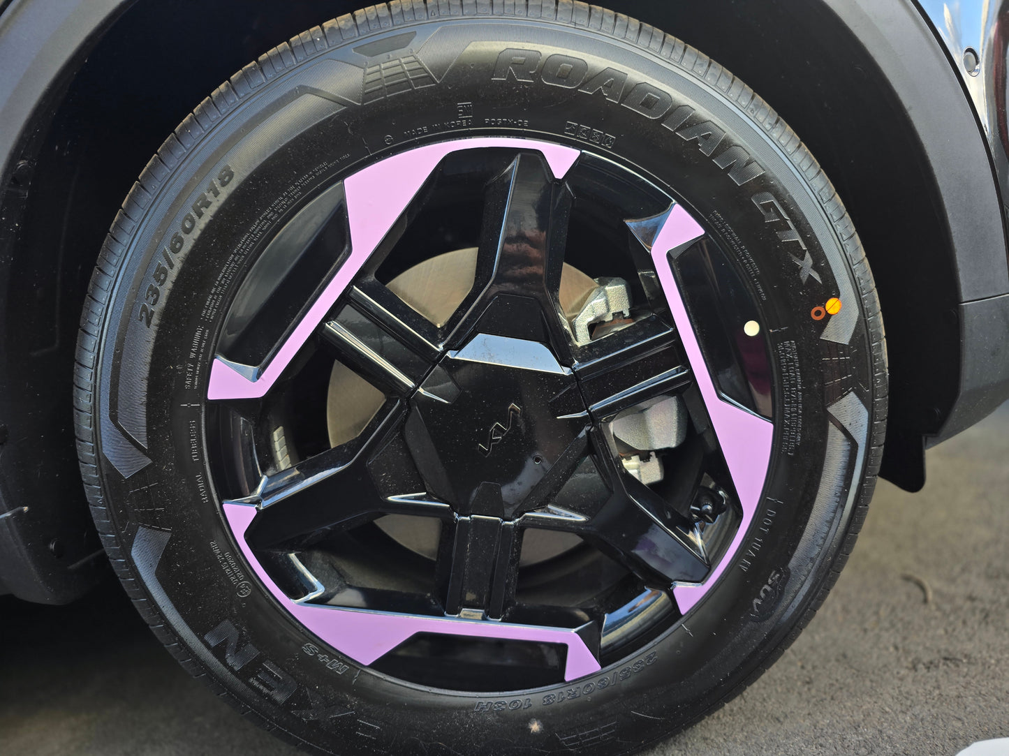 Rim Overlay Decal Set | Fits Kia Sportage MY26 Wheel Rims