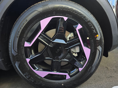 Rim Overlay Decal Set | Fits Kia Sportage MY26 Wheel Rims