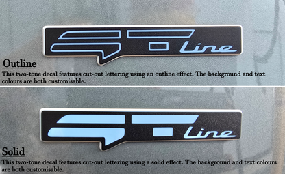 Badge Decal Overlay Set | Fits Kia EV3 MY25 | Front + Rear + EV3 + Steering Wheel + GT-Line (Optional)