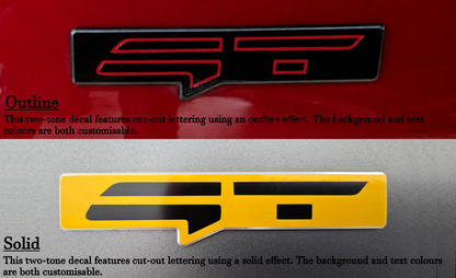 Badge Decal Overlay Set | Fits Stinger MY22-23 | Front + Rear + Stinger + Steering Wheel + GT (Optional)