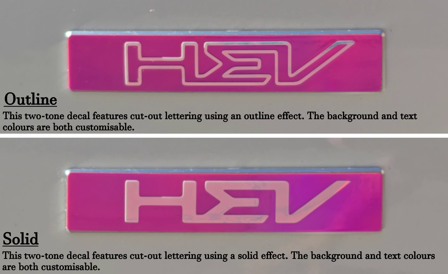 Badge Decal Overlay Set | Fits Kia Telluride MY27 | Front + Rear + Telluride + Steering Wheel + X-Line/HEV (Optional)