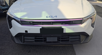 Kia K4 Sedan MY24–26 Front Chrome Delete Set