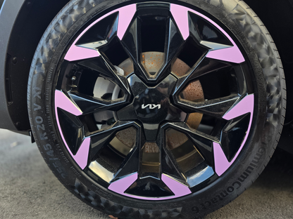 Rim & Logo Decal Overlay Set | Fits Kia Sorento MY24-26 (SX/GT-Line)