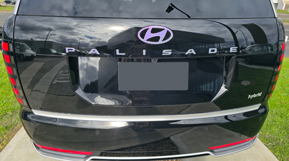 Badge Decal Overlay Set | Fits Hyundai Palisade MY26 | Front + Rear + Palisade