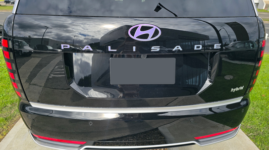 Badge Decal Overlay Set | Fits Hyundai Palisade MY26 | Front + Rear + Palisade