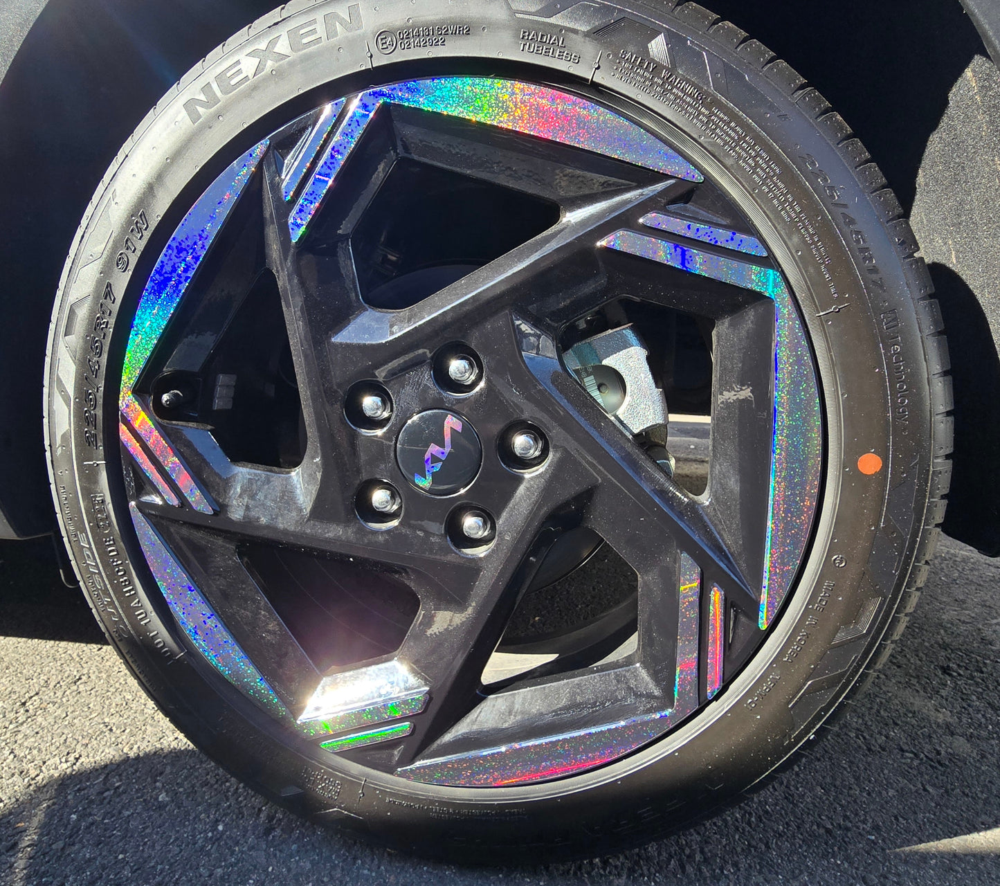 Rim & Logo Decal Overlay Set | Fits Kia K4 MY24-26 (EX/Sport/Sport+)