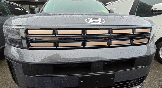 Grille Overlay Set | Fits Hyundai Santa Fe MY25-26 (SE/SEL/XRT/Limited/Elite)