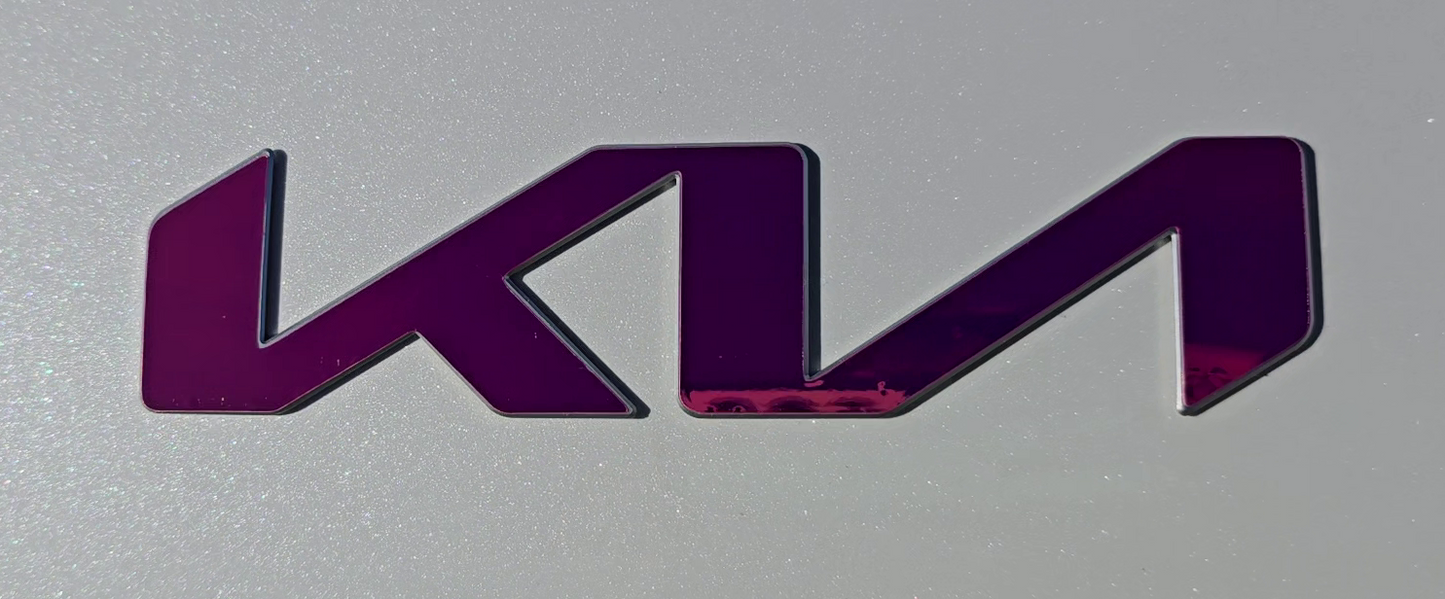 Badge Decal Overlay Set | Fits Kia Sportage MY21-26 | Front + Rear + Sportage + Steering Wheel + HEV/4X/X-Line (Optional)