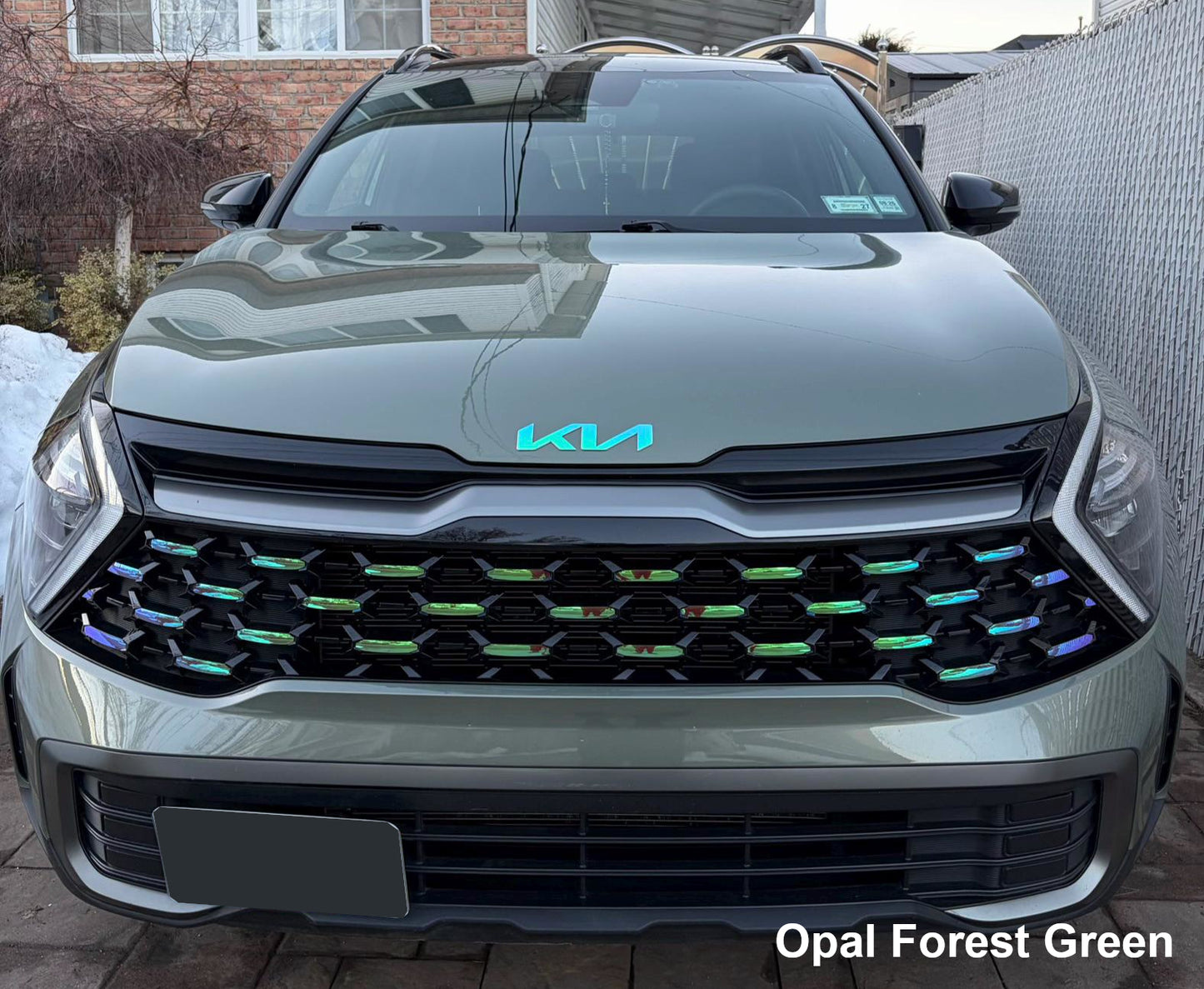 Grille Overlay Set | Fits Kia Sportage MY22-25 (X-Line/X-Pro/SX+/GT-Line)
