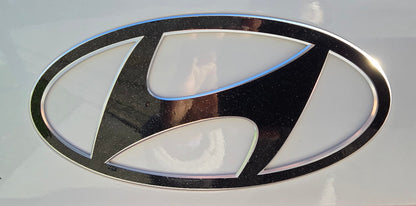 Badge Decal Overlay Set | Fits Hyundai i30 Sedan MY23-26 | Front + Rear + i30