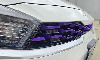 Grille Overlay Set | Fits Kia Forte/Cerato MY22-24 (GT/GT-Line/S/Sport/Sport+)