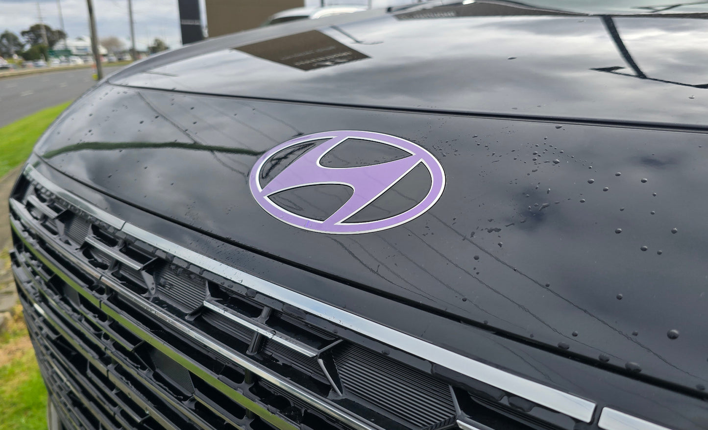 Badge Decal Overlay Set | Fits Hyundai Palisade MY26 | Front + Rear + Palisade