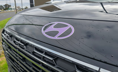 Badge Decal Overlay Set | Fits Hyundai Palisade MY26 | Front + Rear + Palisade