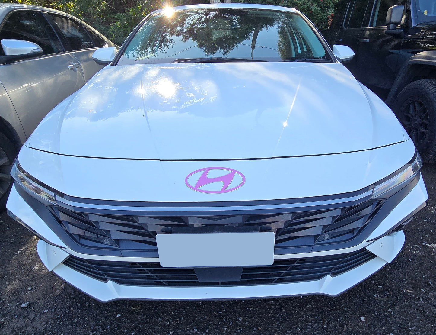 Badge Decal Overlay Set | Fits Hyundai i30 Sedan MY23-26 | Front + Rear + i30