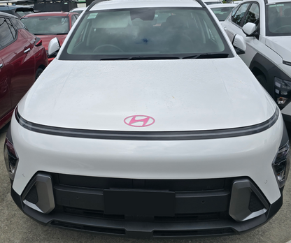 Badge Decal Overlay Set | Fits Hyundai Kona MY24-26 | Front + Rear + Kona