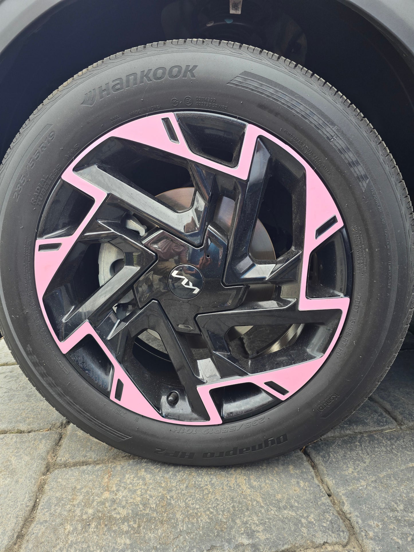 Rim Logo Overlay Decal Set | Fits Kia Sportage MY22-25 Wheel Rims + Kia Logo