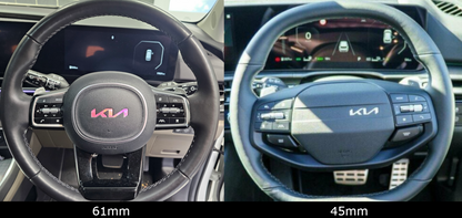 Badge Decal Overlay Set | Fits Kia Sorento MY21-26 | Front + Rear + Sorento + Steering Wheel + HEV/4X/PHEV (Optional)