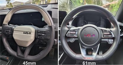 Badge Overlay Decal Set | Fits Kia Stonic MY23-26 | Front + Rear + Stonic + Steering Wheel + GT-Line (Optional)