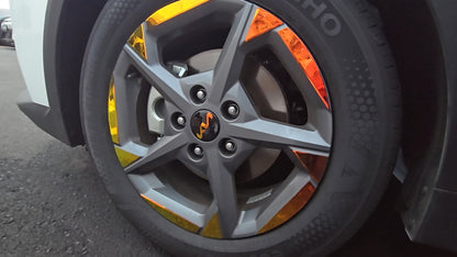 Rim & Logo Decal Overlay Set | Fits Kia K4 MY24-26 (LXS/S)