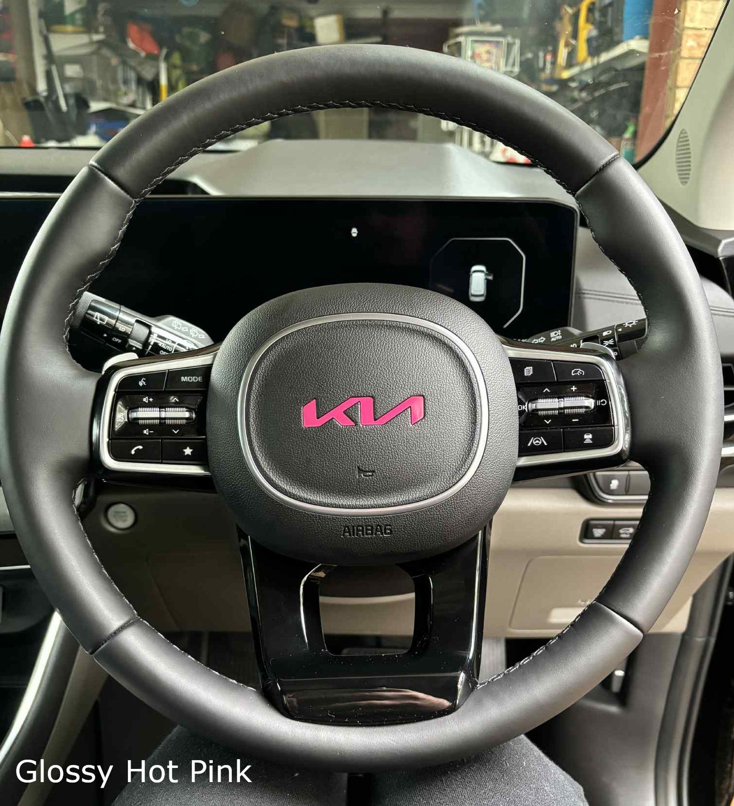 Badge Decal Overlay Set | Fits Kia K5 MY22-26 | Front + Rear + K5 + Steering Wheel + GT-Line (Optional)