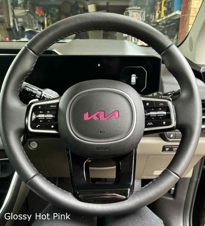 Badge Decal Overlay Set | Fits Kia K5 MY22-26 | Front + Rear + K5 + Steering Wheel + GT-Line (Optional)