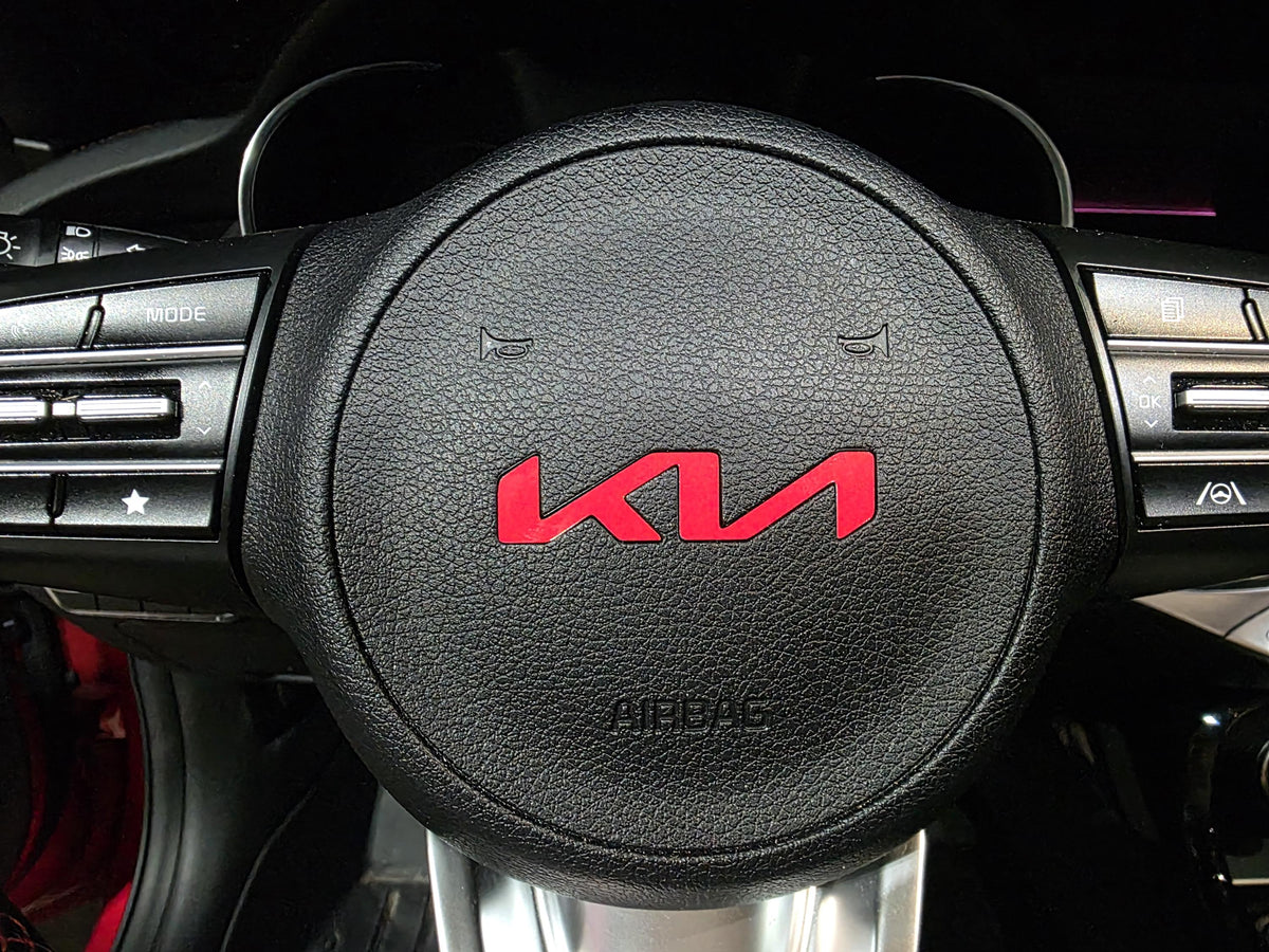 Badge Decal Overlay Set | Fits Stinger MY22-23 | Front + Rear + Stinger + Steering Wheel + GT (Optional)