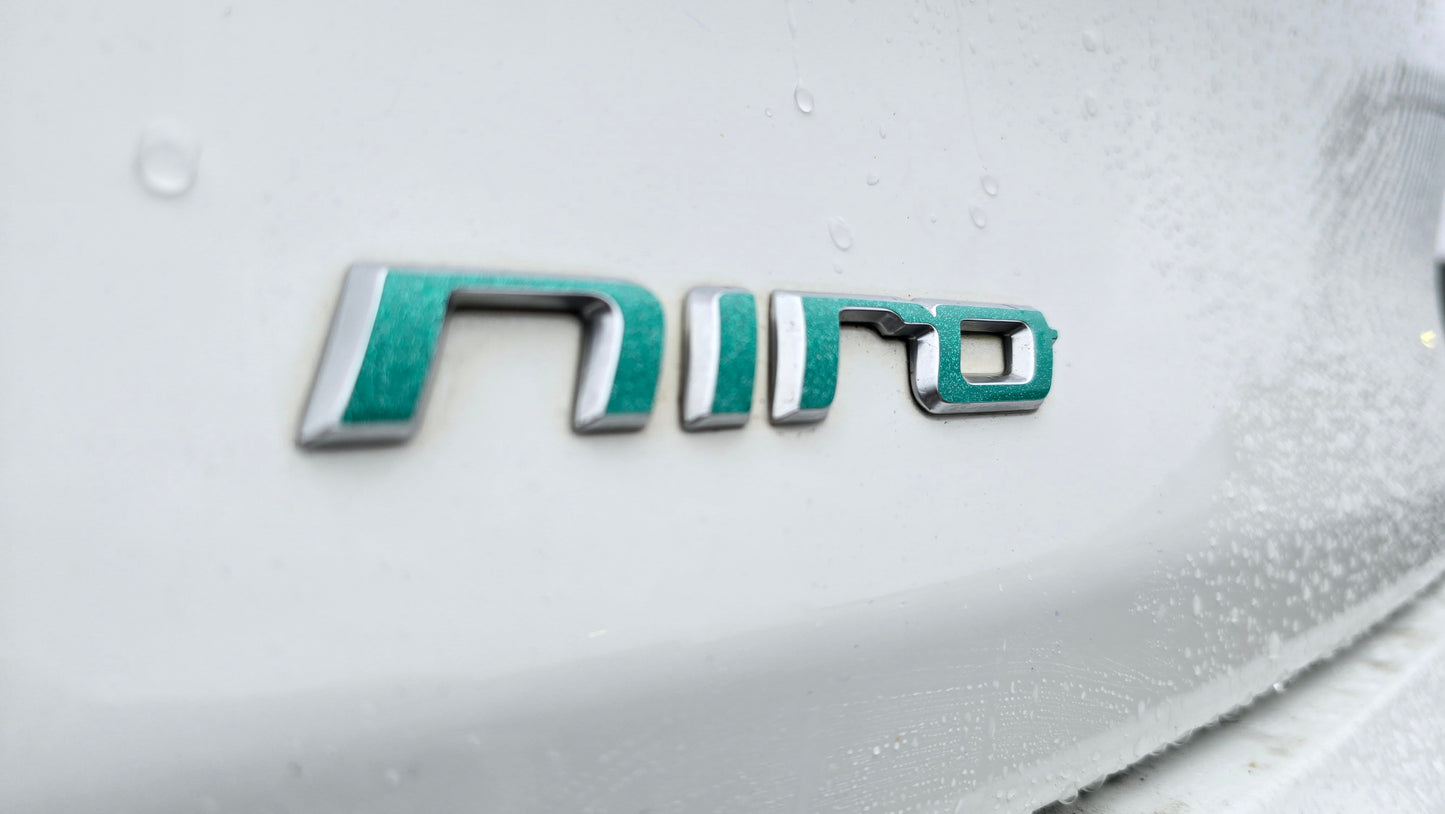 Badge Decal Overlay Set | Fits Kia Niro MY22 | Front + Rear + Niro + Steering Wheel