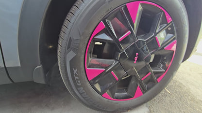 Rim & Logo Decal Overlay Set | Fits Kia Sportage MY26 (SX-Prestige/SX+)