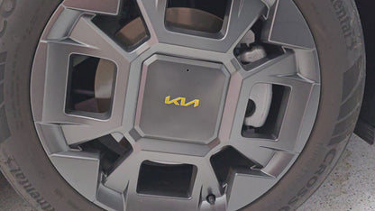 Rim Logo Overlay Decal Set | Fits Kia Carnival MY25-26 Wheel Centre Cap