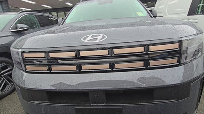 Grille Overlay Set | Fits Hyundai Santa Fe MY25-26 (SE/SEL/XRT/Limited/Elite)