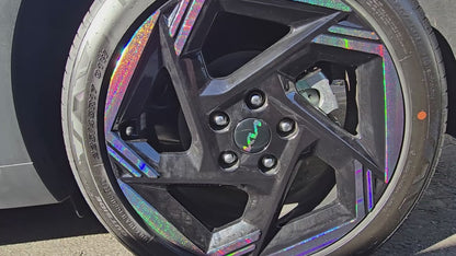 Rim & Logo Decal Overlay Set | Fits Kia K4 MY24-26 (EX/Sport/Sport+)