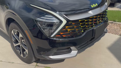 Grille Overlay Set | Fits Kia Sportage MY22-25 (LX/EX/S/SX/SX-PRESTIGE)