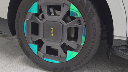 Rim Logo Overlay Decal Set | Fits Kia Carnival MY25-26 Wheel Rims + Centre Cap