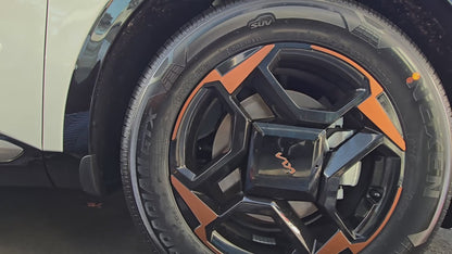 Rim & Logo Decal Overlay Set | Fits Kia Sportage MY26 (EX/SX)