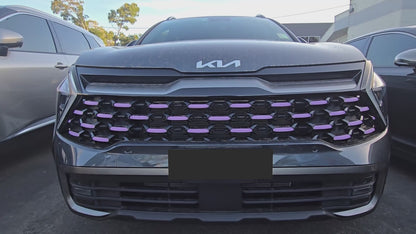 Grille Overlay Set | Fits Kia Sportage MY22-25 (X-Line/X-Pro/SX+/GT-Line)