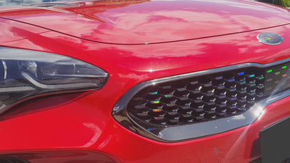 Grille Overlay Set | Fits Kia Stinger MY18-23 (GT1/GT2/GTS/GT/GT-Line)